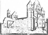 Церква монастиря Марія Лаах. 1093-1156.